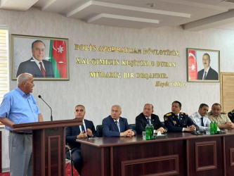 Beyləqanda 2 İyul – Azərbaycan Polisi Günü münasibətilə tədbir keçirilib.