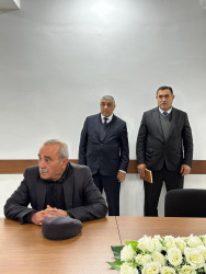 Beyləqan Rayon İcra Hakimiyyətinin başçısı Əziz Əzizov 16 aprel 2025-ci il tarixdə növbəti vətəndaş qəbulu keçirib.
