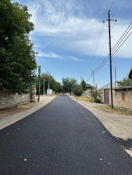 Beyləqan şəhəri Habil Hacıyev küçəsində asfaltlanma işləri yekunlaşıb