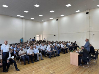 15.07.2025-ci il tarixdə Dünyamalılar kəndində növbəti səyyar qəbul-görüş keçirildi.