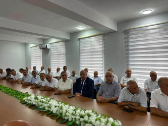 Beyləqanda Rayon Ağsaqqallar Şurasının hesabat konfransı keçirilib
