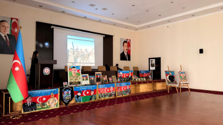 “Ordun varsa, yurdun var!” layihəsi çərçivəsində şəhid Abbaslı Munisin xatirəsinə həsr olunmuş tədbir keçirilib