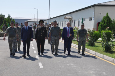 Beyləqanda N saylı Hərbi Hissənin yaranmasının 32-ci ildönümü münasibəti ilə tədbir keçirilib.