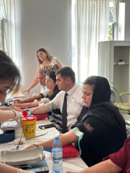 Qanvermə aksiyası uğurla keçirildi!