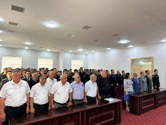 Beyləqanda 2 İyul – Azərbaycan Polisi Günü qeyd olunub