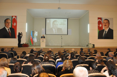 “Azərbaycanın dövlət müstəqilliyi əbədidir, sarsılmazdır, dönməzdir!” adlı tədbir keçirilib.