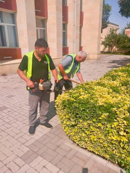 Beyləqanda abadlıq və təmizlik işləri mütəmadi davam etdirilir
