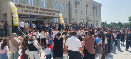 Beyləqanda “Son zəng” sədaları: Rayon İcra Hakimiyyəti başçısının təbriki məzunlara çatdırıldı!