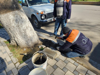 Beyləqanda abadlıq və bərpa-quruculuq işi davam etdirilir