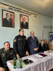 Bahar qəsəbəsində səyyar qəbul keçirilib