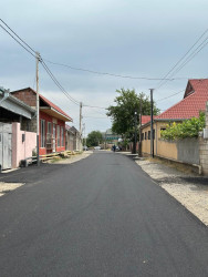 Beyləqan şəhəri Habil Hacıyev küçəsində asfaltlanma işləri yekunlaşıb