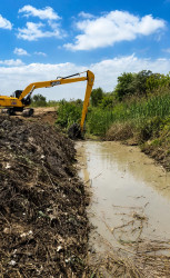 Beyləqanda suvarma infrastrukturunun yaxşılaşdırılması istiqamətində işlər davam etdirilir