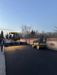 Beyləqan rayonunda yol infrastrukturu yenilənməsi davam etdirilir