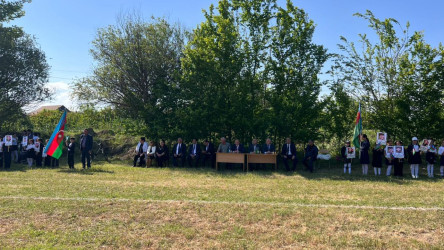 Beyləqan rayonunda şəhidlərin xatirəsinə həsr olunmuş futbol yarışı keçirilib.