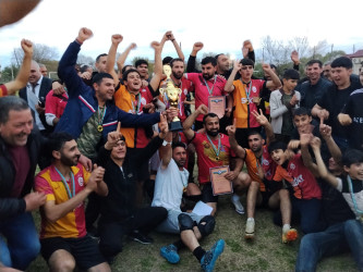 Beyləqanda şəhidlərin xatirəsinə həsr olunmuş futbol turniri keçirilib