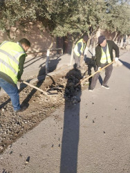 Daha bir neçə küçədə təmizlik və abadlıq işləri aparılmışdır.