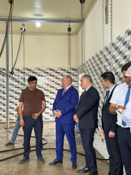 Beyləqanda müasir ət kəsim məntəqəsinin açılışı olub