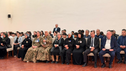 “Ordun varsa, yurdun var!” layihəsi çərçivəsində şəhid Abbaslı Munisin xatirəsinə həsr olunmuş tədbir keçirilib