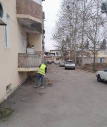 Rayon ərazisində təmizlik və abadlıq işlərinin davamlı şəkildə həyata keçirilməsi bu sahədə çalışan əməkdaşların gündəlik və fədakar əməyinin nəticəsidir.