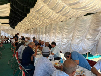 Beyləqanda şəhid anasının vəfatı ilə əlaqədar ailəsinə baş çəkilib