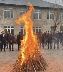 Beyləqanda Novruzun ilk müjdəsi – Su Çərşənbəsi qeyd olunub