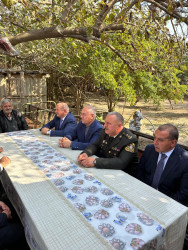 Vətən Müharibəsi şəhidi Kazımov Rantik Füzuli oğlunun ildönümü ilə əlaqədar ailəsi ziyarət olunub.