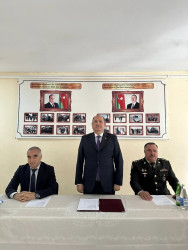 Mil qəsəbəsində səyyar vətəndaş qəbulu keçirilib.