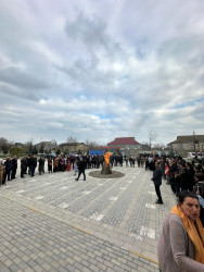Beyləqan rayonunun Dünyamalılar kəndində ilaxır çərşənbə yüksək əhval-ruhiyyə ilə qeyd olunub.
