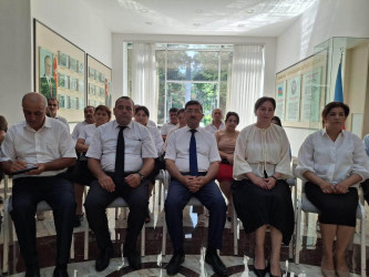 Beyləqanda “Ürək-yetim uşaqlar arzu yazan divardır” adlı şeirlər kitabının təqdimatı olub.