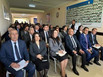 Beyləqan Rayon İcra Hakimiyyəti başçısının səyyar vətəndaş qəbulları davam etdirilir