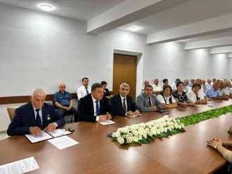 Beyləqanda Rayon Ağsaqqallar Şurasının hesabat konfransı keçirilib