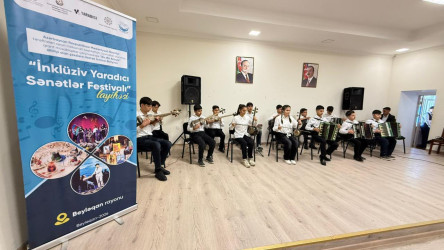 Beyləqanda “İnklüziv Yaradıcı Sənətlər Festivalı” keçirilib