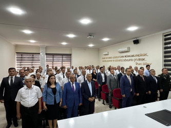 Beyləqanda “Qərbi Azərbaycan İrsi” kitabının I cildinin təqdimat mərasimi keçirilib