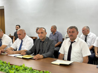 16.07.2025-ci il tarixində Beyləqan Rayon İcra Hakimiyyətində növbəti vətəndaş qəbulu keçirilib.