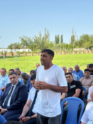 01.07.2025-ci il tarixdə Günəşli qəsəbəsində səyyar qəbul keçirilib.