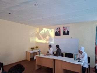 “Narkomaniya əsrin bəlasıdır” mövzusunda maarifləndirici görüş təşkil edilib.