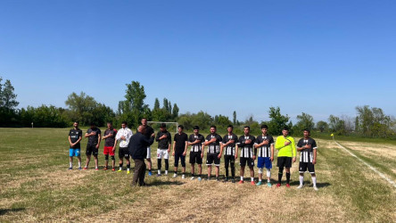 Beyləqan rayonunda şəhidlərin xatirəsinə həsr olunmuş futbol yarışı keçirilib.
