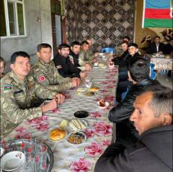 İcra başçısı Dünyamalılar kəndində Vətən müharibəsinin qəhrəman şəhidi Zalov Elçin İslam oğlunun dördüncü ildönümü mərasimində iştirak etdi.