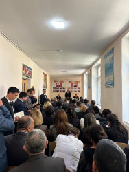 Mil qəsəbəsində səyyar vətəndaş qəbulu keçirilib.