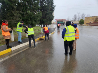 Beyləqanda abadlıq və iməcilik işləri davam etdirilir