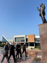 “Konstitusiya və Suverenlik İli” çərçivəsində Yeni Azərbaycan Partiyasının yaradılmasının 33-cü ildönümünə həsr olunmuş tədbir keçirildi.