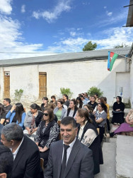 Beyləqan Rayon İcra Hakimiyyətinin başçısı Əziz Əzizov Milabad qəsəbəsində növbəti səyyar vətəndaş qəbulu keçirib.