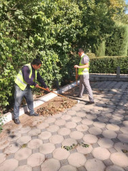 Beyləqan rayonunda abadlıq və təmizlik işləri davam etdirilir