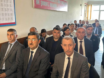 Sarısu qəsəbəsində sakinlərlə səyyar qəbul-görüş keçirilib