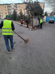 Beyləqanda rayonunda abadlıq işləri davam etdirilir.