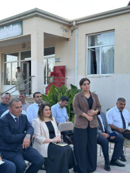 Xaçınabad qəsəbəsində səyyar qəbul-görüş keçirildi