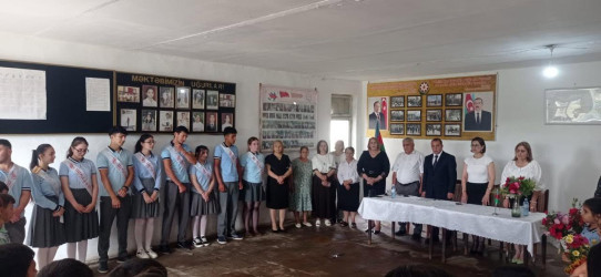 Beyləqan məktəblərində “Son zəng” sədaları səsləndi
