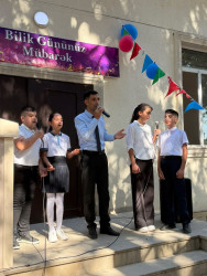 Beyləqan şəhər Niyazi adına Uşaq Musiqi məktəbində Bilik Günü qeyd edilmişdir