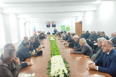 Beyləqanda “Dayanıqlı fermer fəaliyyəti üçün aqrar sığorta” mövzusunda tədbir keçirilib.
