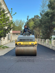 Beyləqanda yol infrastrukturu mərhələli şəkildə yenilənir.